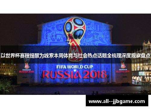 以世界杯赛程提醒为线索本周体育与社会热点话题全梳理深度观察盘点 以世界杯赛程提醒为线索本周体育与社会热点话题全梳理深度观察盘点